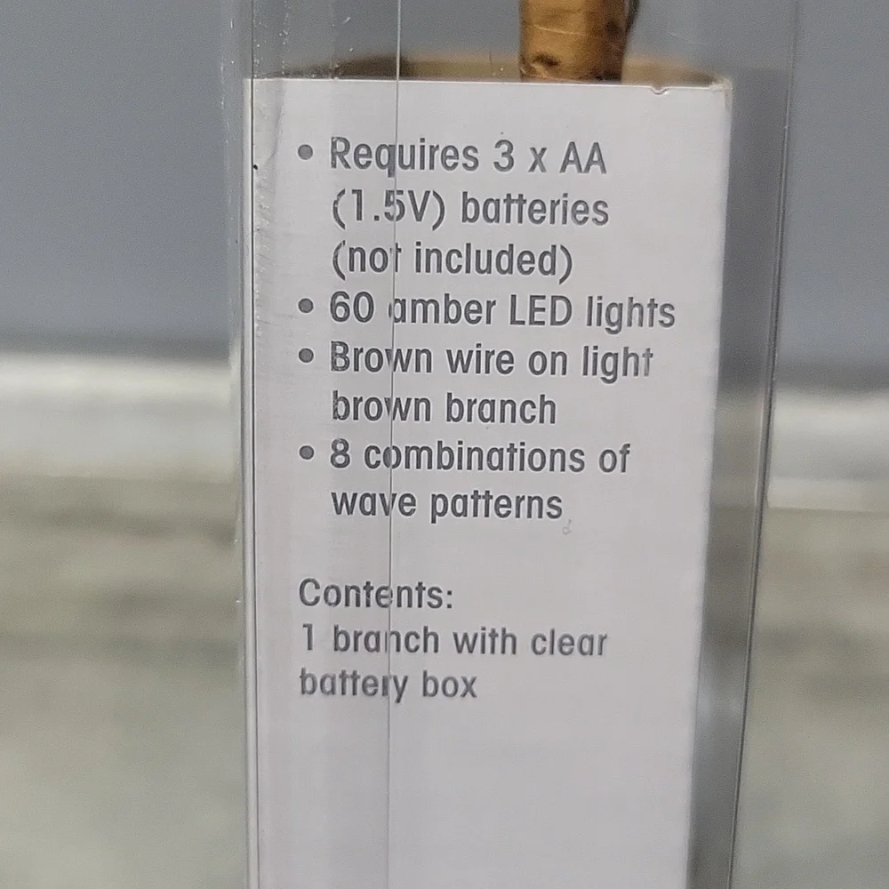 Ashland Faux Floral Branch with LED Lights